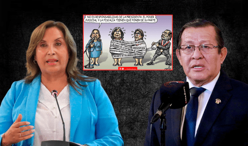 Carlincatura de hoy 12 de abril. Foto: composición LR. Congreso Dina Boluarte leyes Carlincatura hoy Carlincatura