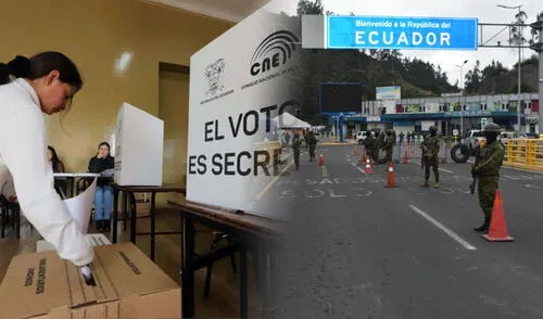 Ecuador se alista para la segunda vuelta, este domingo, en busca del nuevo presidente. Composición: Lr/CNN Ecuador se alista para la segunda vuelta, este domingo, en busca del nuevo presidente.