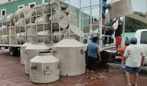 Solo se entregará un tinaco por cada familia registrada en el programa.