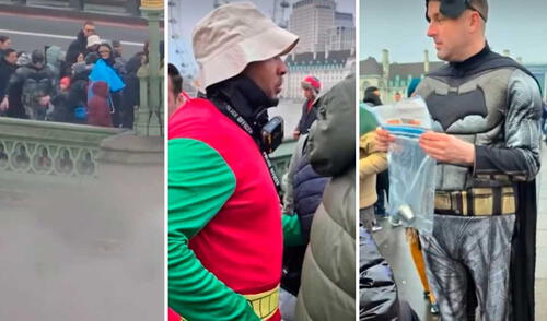 El suceso fue captado en Londres. Foto: captura de TikTok