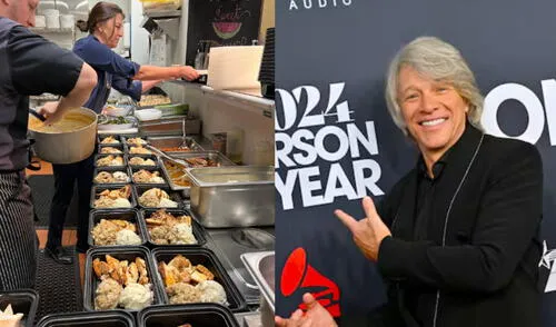El restaurante de Bon Jovi utiliza un modelo de "paga lo que puedas", donde el 59% de las comidas se obtienen a través de voluntariado. Foto: EFE/ Jon Bovi (Instagram) El restaurante de Bon Jovi utiliza un modelo de "paga lo que puedas", donde el 59% de las comidas se obtienen a través de voluntariado. Foto: EFE/ Jon Bovi (Instagram)