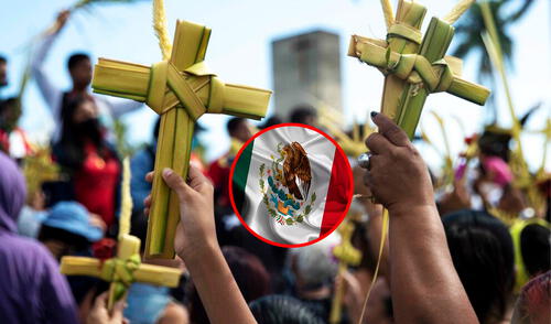 El Domingo de Ramos se celebra en México y otras partes del mundo en conmemoración a Jesús cuando ingresó a Jerusalén. Foto: composición LR Domingo de Ramos en México 2025 - frases bonitas para dedicar