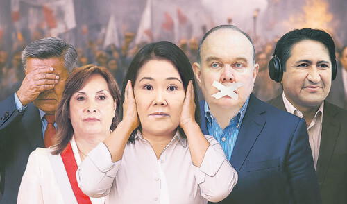 A un año de las elecciones, el Perú se desangra y los políticos persiguen su agenda personal. Imagen generada con AI A un año de las elecciones, el Perú se desangra y los políticos persiguen su agenda personal. Imagen generada con AI