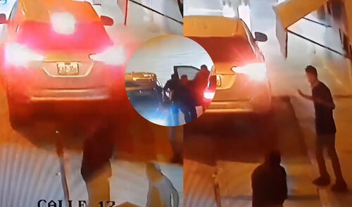 Delincuentes robaron vehículo y agredieron a conductor en Los Olivos. Foto: Composición LR/Captura de pantalla de Youtube