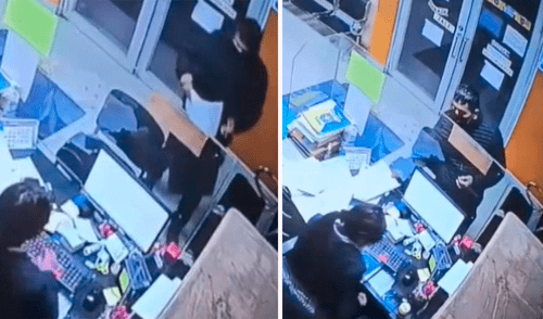 Cámaras grabaron robo. Créditos: Difusión