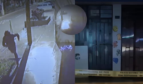 Delincuente deja explosivo en nido de Comas y huye al instante. Foto: Composición LR/Captura de pantalla de explosión