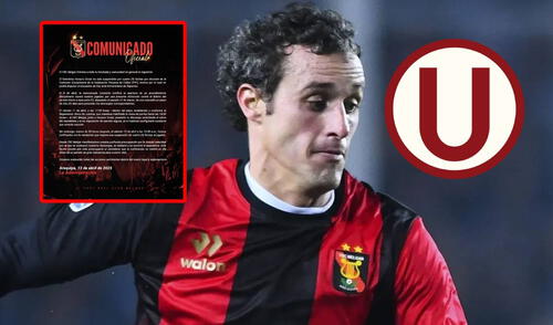 Horacio Orzán fue suspendido con cuatro fechas por su expulsión ante Ayacucho FC. Foto: composición GLR Horacio Orzán no podrá jugar las próximas cuatro fechas con Melgar tras sanción de la FPF