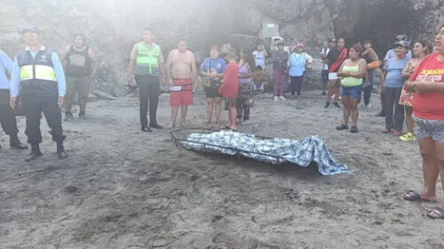 Agentes del cuerpo de salvavidas encontraron su cadáver a más de 300 metros de la costa. Foto: LR