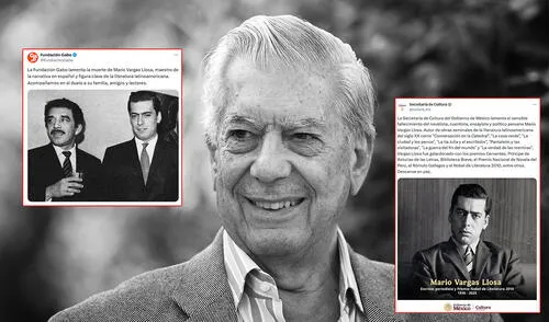 Desde la UNAM hasta la Secretaría de Cultura de México, diversas instituciones reconocieron el legado intelectual y literario de Vargas Llosa tras su fallecimiento. Foto: composición LR/AFP Adiós a Mario Vargas Llosa: figuras y organismos internacionales lamentan la muerte del nobel peruano