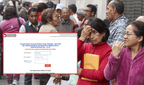 Fonavi mantiene en 2025 su cronograma de pagos. Foto: Composición LR/Andina