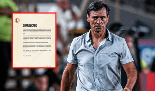 Fabián Bustos fue campeón con Universitario en el 2024. Foto: composición LR/Universitario Universitario confirma salida de Fabián Bustos