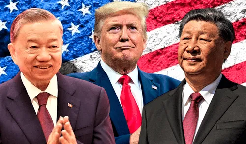 Trump comentó la reunión entre Xi y To, inicio de una gira asiática en la que China busca mostrarse como socio confiable ante la presión comercial de EE. UU. Foto: Composición LR.