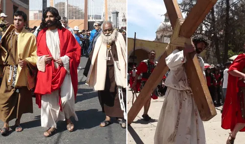 La Semana Santa conmemora la pasión, muerte y resurrección de Jesús, desde el Domingo de Ramos hasta el de Resurrección, entre marzo y abril. Foto: Composición LR/Andina La Semana Santa conmemora la pasión, muerte y resurrección de Jesús, desde el Domingo de Ramos hasta el de Resurrección, entre marzo y abril. Foto: Composición LR/Andina