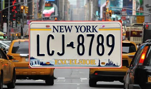 La ciudad de Nueva York facilitará las multas de tránsito contra conductores infectores por alterar sus matrículas. Foto: Composición LR/eBay/Energía 16