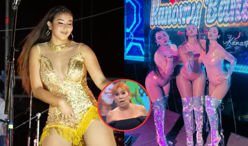 Kanomy Band es la orquesta liderada por Xiomy Kanashiro. Foto: Composición LR/Instagram/ATV Kanomy Band es la orquesta liderada por Xiomy Kanashiro.