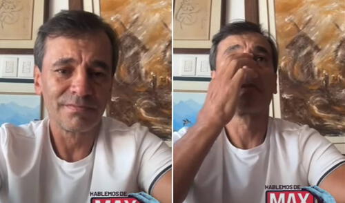 Fabián Bustos fue campeón con Universitario en el 2024. Foto: composición LR/Hablemos de Max Fabián Bustos se emociona tras despedirse de Universitario durante entrevista