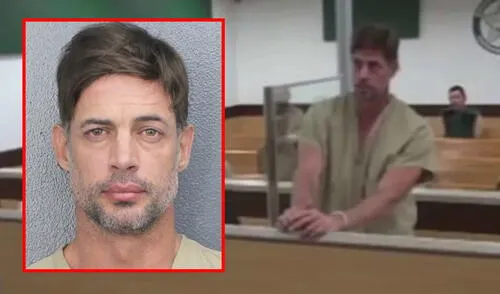 William Levy fue arrestado el 14 de abril en Weston, Florida, acusado de intoxicación desordenada en un lugar público y allanamiento de propiedad ocupada. Foto: composición LR/Telemundo