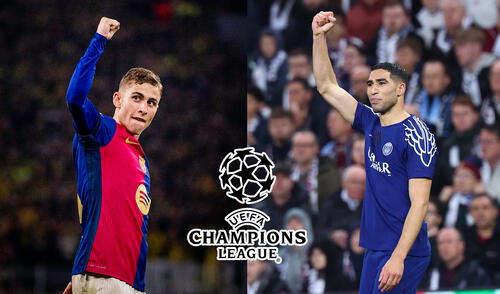 El club azulgrana y el conjunto parisino no se enfrentarán en semifinales. Foto: composición/FC Barcelona/PSG