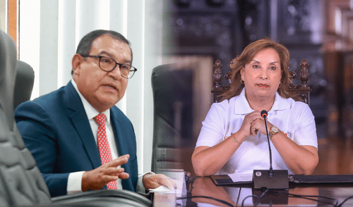 alberto otárola y dina boluarte