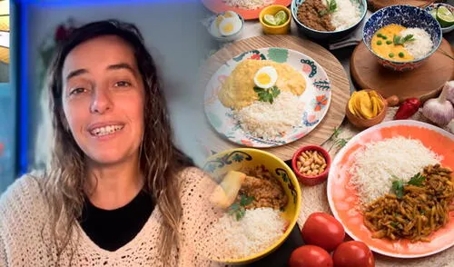 La extranjera comparó la costumbre peruana con lo que ocurre en otros países, como en EE. UU. donde las personas consumen abundante comida chatarra.