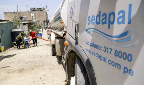 Cortes de agua en varios distritos de Lima