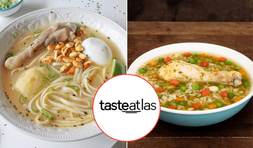 Taste Atlas ha elegido este platillo como la mejor sopa peruana. Foto: composición LR/Steemit/Recetas Nestlé/Bon Viveur Taste Atlas ha elegido este platillo como la mejor sopa peruana. Foto: composición LR/Steemit/Recetas Nestlé/Bon Viveur