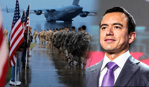Noboa propone cooperación militar con Estados Unidos para combatir el crimen en Ecuador, pero sin tropas en las calles