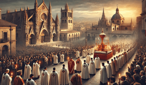 Semana Santa de 2025 se celebrará desde el Domingo de Ramos hasta el Domingo de Resurrección. Foto: Composición LR/IA