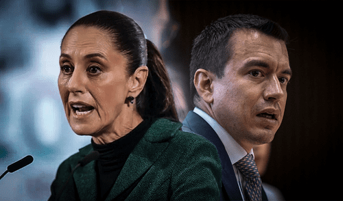 Noboa rompió la relación de Ecuador con México desde que pidió invadir la embajada mexicana en su país. Foto: composición LR Noboa rompió la relación de Ecuador con México desde que pidió invadir la embajada mexicana en su país. Foto: composición LR