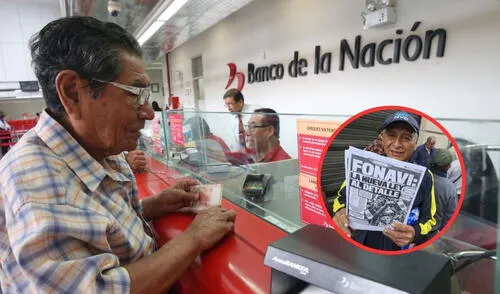 El pago del reintegro 3 del Fonavi se habilitó el 11 de abril a nivel nacional vía Banco de la Nación. Foro: Andina/LR
