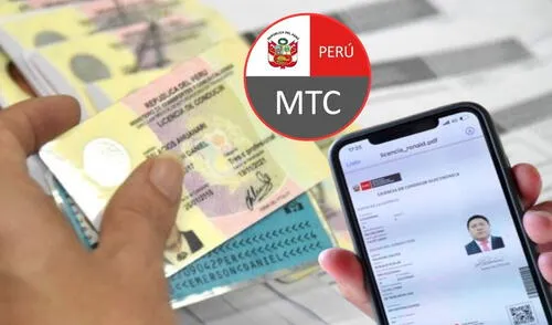 Las licencias de conducir son válidas y tienen las mismas prestaciones que su versión física. Foto: Andina/LR