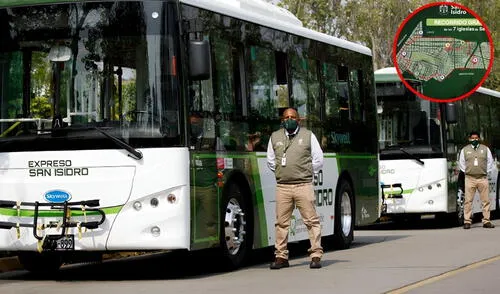 La Municipalidad de San Isidro ofrece buses eléctricos gratuitos para recorrer 7 iglesias. Foto: Composición LR/Andina/CDN