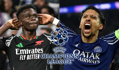 Arsenal y Paris Saint-Germain protagonizarán un duelo entre dos equipos que nunca han ganado la Champions League. Foto: composición LR/AFP Arsenal y Paris Saint-Germain protagonizarán un duelo entre dos equipos que nunca han ganado la Champions League.