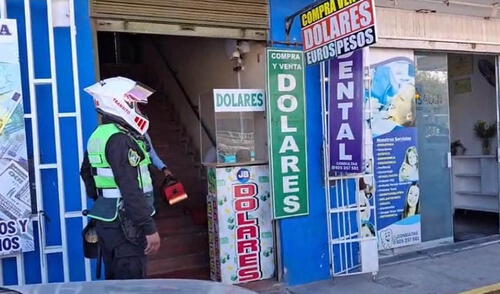 Cuatro delincuentes asaltaron a cambista en Arequipa. Foto: difusión. Cuatro delincuentes asaltaron a cambista en Arequipa. Foto: difusión.