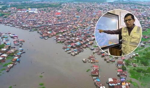 Especialista de Senamhi también alertó a navegantes. Foto: Senamhi / Yazmín Araujo - La República. Especialista de Senamhi también alertó a navegantes. Foto: Senamhi / Yazmín Araujo - La República.