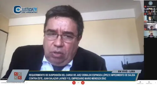 Oswaldo Espinoza López ocupará el JEE Lima Centro por decisión de la Sala Plena de la Corte Superior de Lima