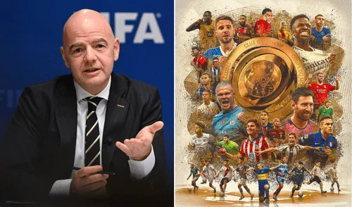 Gianni Infantino dejó caer la posibilidad de que dos clubes de la CONCACAF puedan reemplazar al Club León de México. Foto: composición LR/Facebook/Andina