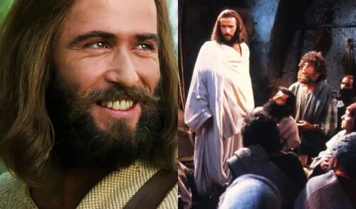 'La vida pública de Jesús', protagonizada por Brian Deacon, será un infaltable en la programación especial de Semana Santa. Foto: Composición LR/difusión La película 'La vida pública de Jesús', protagonizada por Brian Deacon, será un infaltable en la programación especial de Semana Santa.