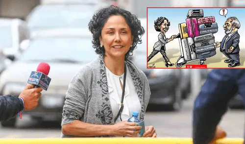 Carlincatura retrata llegada de Nadine a Brasil. Foto: composición LR Carlincatura retrata llegada de Nadine a Brasil.