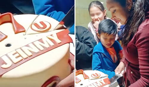 Usuarios no tardaron en compartir divertidas reacciones. Foto: composición LR/ TikTok Hincha de la 'U' recibe torta por su cumpleaños, pero detalle desata risas: "El que lo preparó es de Alianza Lima"