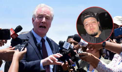 El congresista de Maryland solicitó a las autoridades de El Salvador la liberación de Kilmar Abrego García. Foto: Composición LR//AFP/difusión El congresista de Maryland solicitó a las autoridades de El Salvador la liberación de Kilmar Abrego García. Foto: Composición LR//AFP/difusión