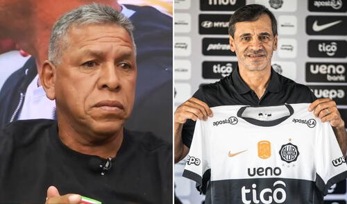 Olimpia oficializo a Fabián Bustos este jueves 17 de abril. Foto: composición LR/captura de 'Trivu TV'/Club Olimpia Olimpia oficializo a Fabián Bustos este jueves 17 de abril