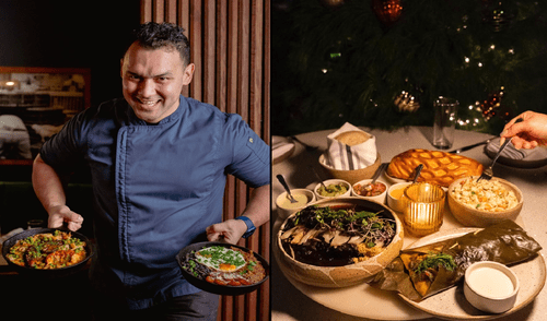 Díaz comenzó como lavaplatos en el renombrado restaurante francés Le Bernardin y allí se enamoró de la cocina. Foto: ivodiaznyc. Díaz comenzó como lavaplatos en el renombrado restaurante francés Le Bernardin y allí se enamoró de la cocina. Foto: ivodiaznyc.