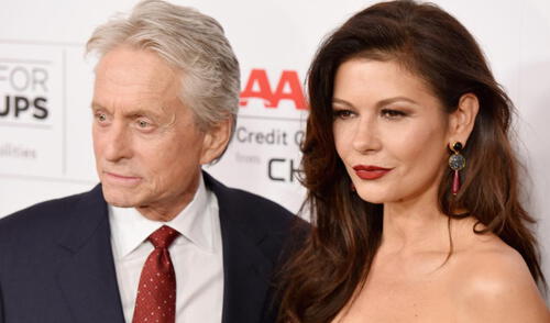 Con sus hijos ya independientes, Douglas y Zeta-Jones parecen haber iniciado una nueva etapa en sintonías diferentes. Foto: AFP Con sus hijos ya independientes, Douglas y Zeta-Jones parecen haber iniciado una nueva etapa en sintonías diferentes. Foto: AFP