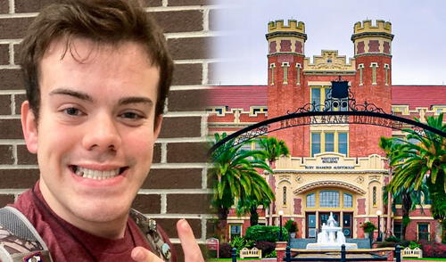 La madre de Phoenix Ikner era una trabajadora modelo en el Departamento de Policía. Foto: Composición LR/AFP/ABC News