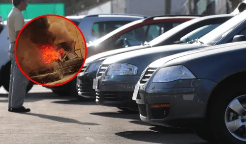 Indecopi alerta que 109 vehículos de tres marcas extranjeras presentan riesgo de incendio.