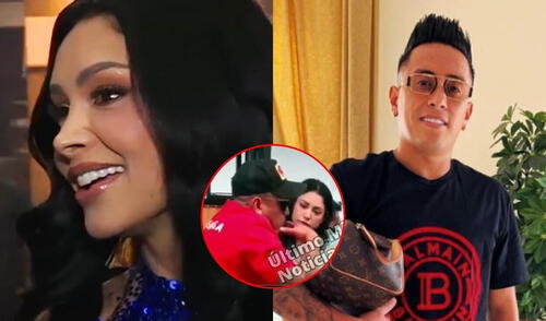 Pamela Franco se mostró firme sobre su relación con Christian Cueva.