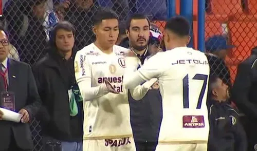 Sebastián Flores ingresó en el segundo triunfo de Universitario ante Deportivo Binacional. Foto: captura/L1 Max Sebastián Flores ingresó en el segundo triunfo de Universitario ante Deportivo Binacional