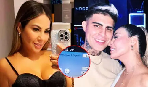 Pamela López compartió un adelanto de su nuevo proyecto musical con Paul Michael.