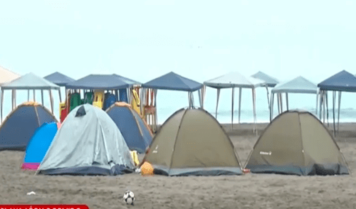 Familias continúan disfrutando del fin de semana largo.